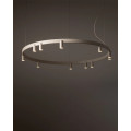 Люстра Nowodvorski 12287 Fourty Round GU10 R35+LED 11+6x10W+9W 3000K 710Lm IP20 бежева2